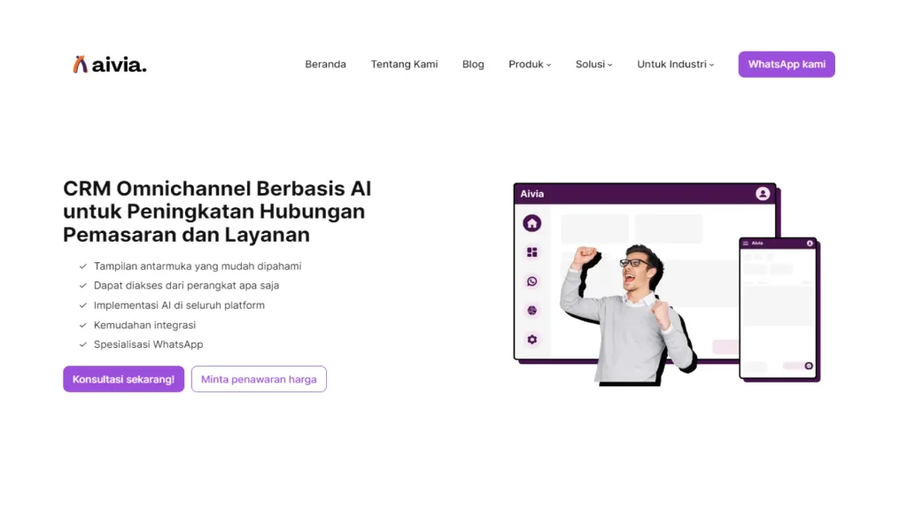 Hero image aivia. me